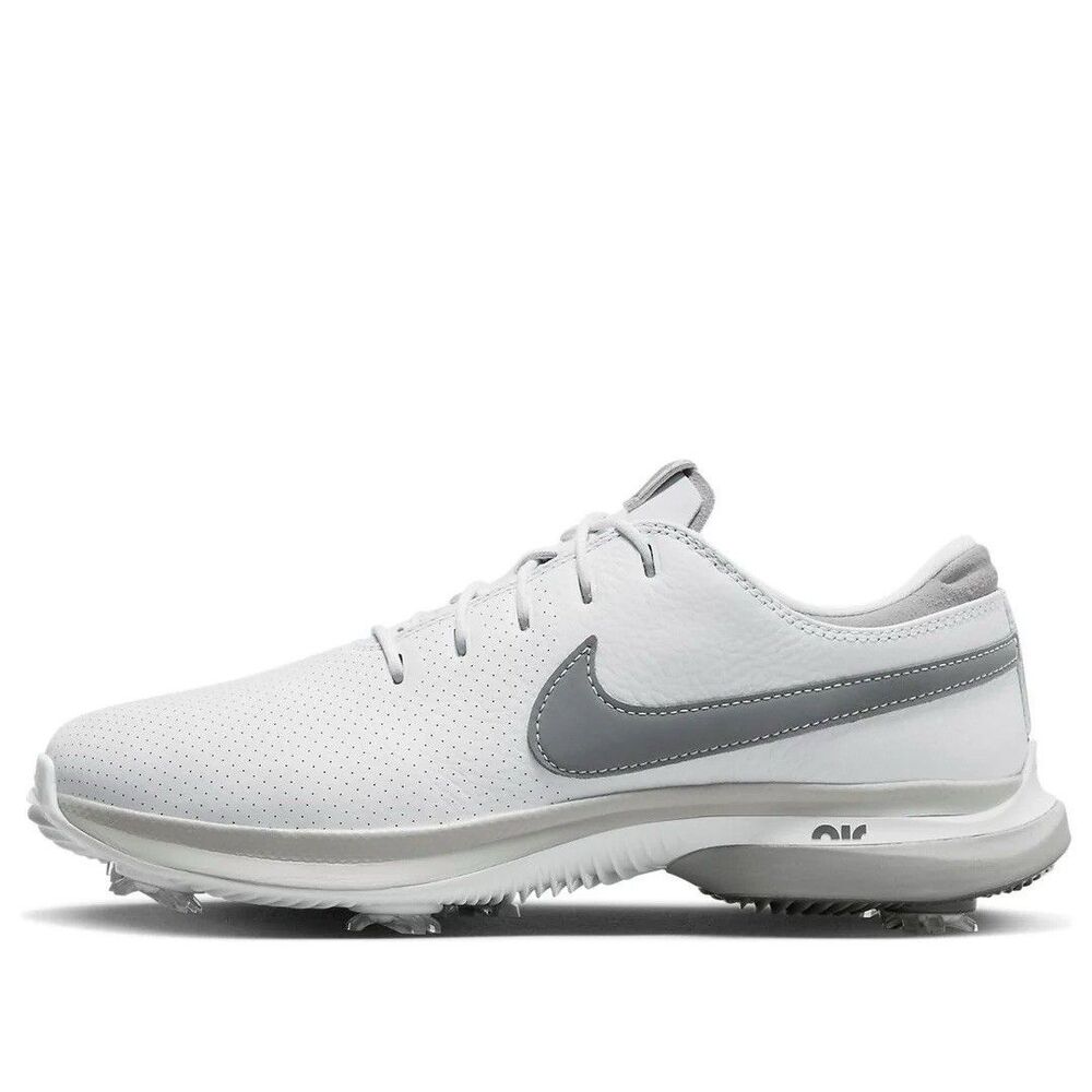 Size 12.5 Nike Air Zoom Victory Tour 3 White Grey Mens Golf Shoes DV6798-100